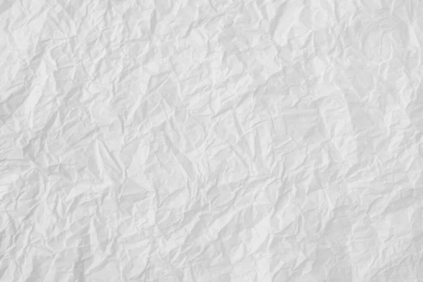 Moderne Verkreukelde Witte Papieren Achtergrond Met Lichte Schaduwen Voor Creatief — Stockfoto