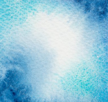 Soyut el çizimi suluboya. Gazeteye renkli bir şekilde sıçramış. Boya fırçalarıyla ıslak bir arka plan. Yaratıcı duvar kağıdı ya da tasarım sanatı için resim. Pastel renk tonu.