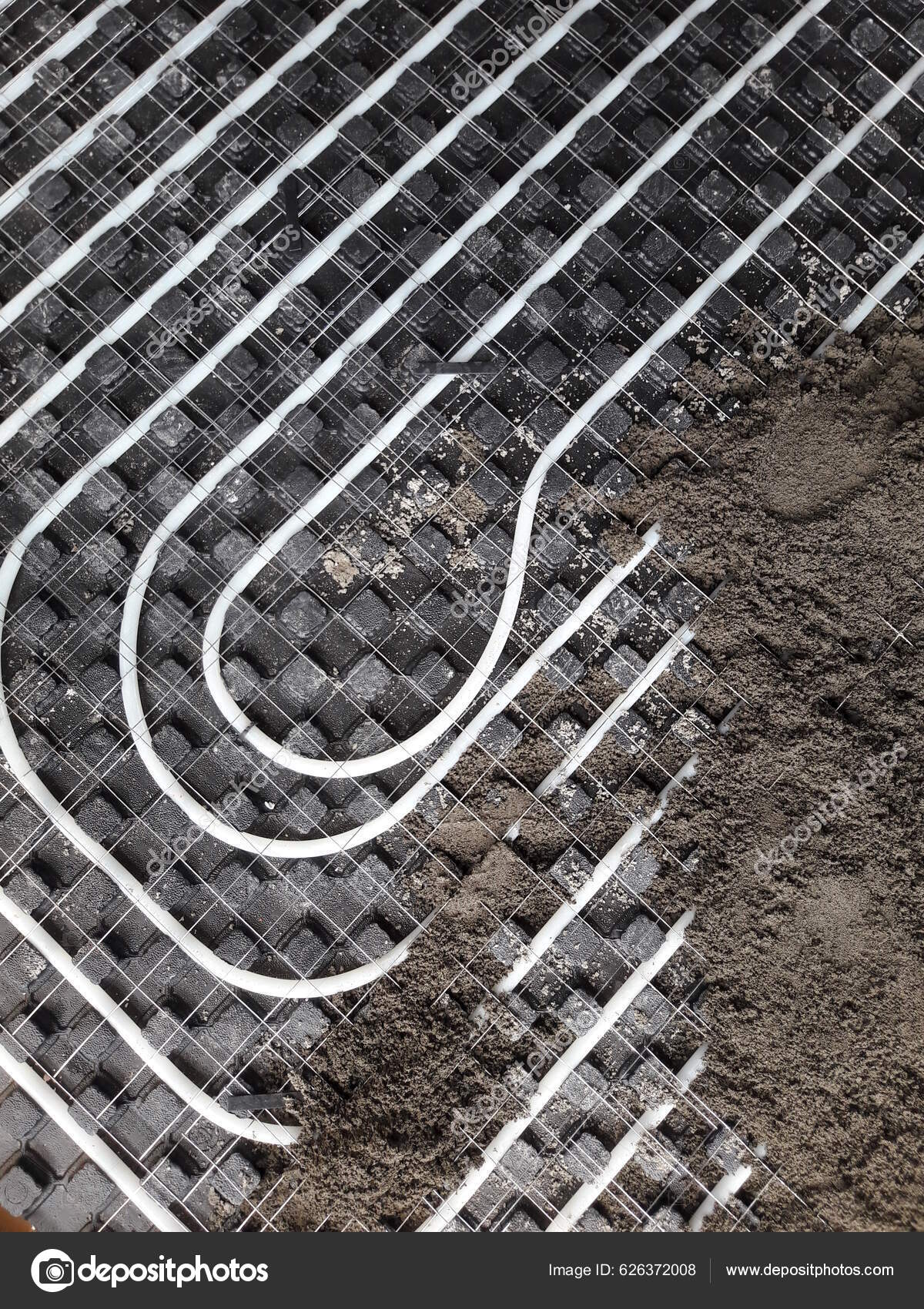 Radiant Floor Heating Cooling System Stock Photo by ©AlfonsVen 626372008