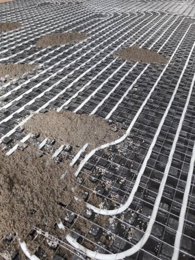 Parlak zemin ısıtma ve soğutma sistemi