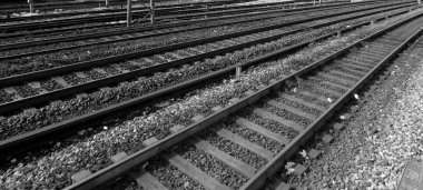 Tren rayları - iş ve eğlence için seyahat