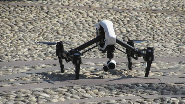 Drone ready for take off