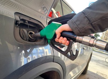 Refuel at the gas station for your automobile