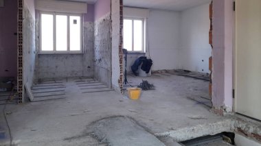 Internal renovation of an apartment - work in progress