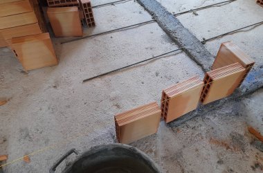 Internal renovation of an apartment - work in progress