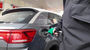 Refuel at the gas station for your automobile
