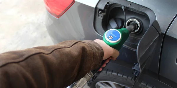 Refuel Gas Station Your Automobile — Fotografia de Stock