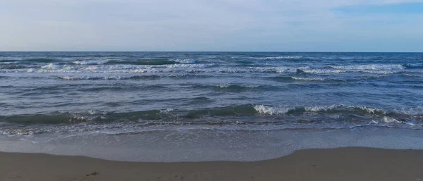 Meereswellen Strand Sommer — Stockfoto