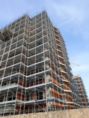 Şehirde inşaat çalışmaları sürüyor.