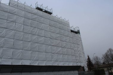 Şehirde inşaat çalışmaları sürüyor.