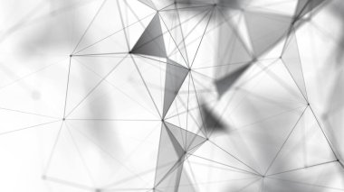 Soyut dijital iletişim noktaları. Teknolojik geçmiş. Ağ bağlantısı yapısı. Renkli pleksus etkisi. 3B görüntüleme