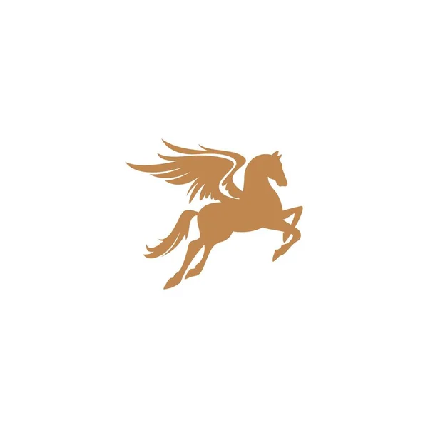 Pegasus Logo Symbol Design Illustration Vektor — Stockvektor