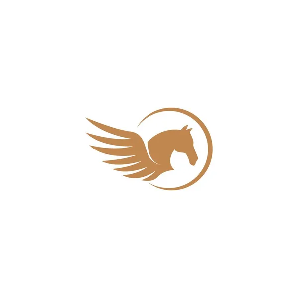Иллюстрационный Вектор Логотипа Pegasus — стоковый вектор