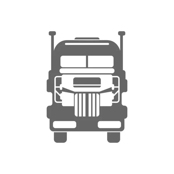 Φορτηγό Εικονίδιο Σχεδιασμού Εικονίδιο Διάνυσμα — Διανυσματικό Αρχείο