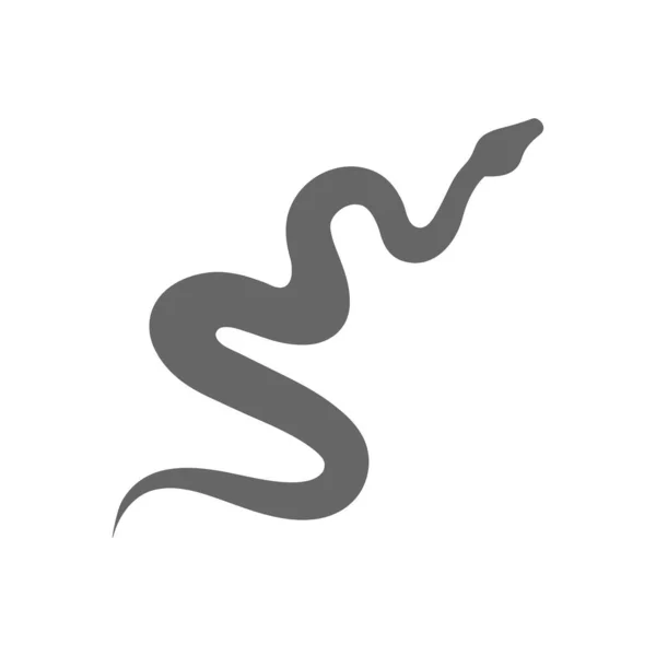 Ikona Logo Pythona Wektor Projektu Ilustracji — Wektor stockowy