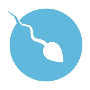 Sperm icon design illustration template