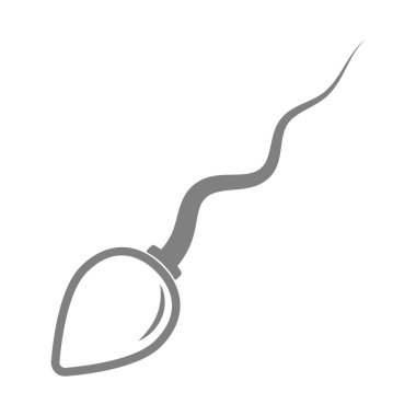 Sperm icon design illustration template
