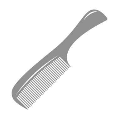 Comb hair logo icon design illustration