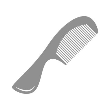 Comb hair logo icon design illustration