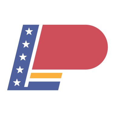 Letter P logo icon design illustration