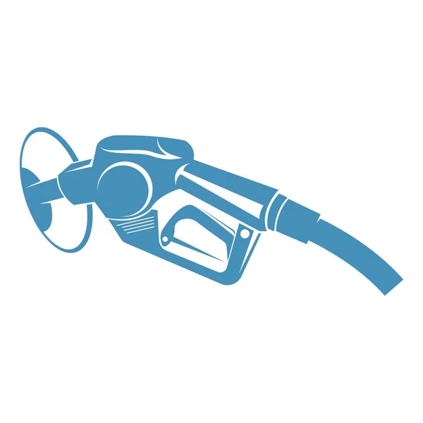 Gas Station Icon Design Illustration — Stock vektor