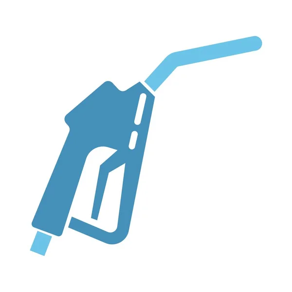 Gas Station Icon Design Illustration — Stock Vector