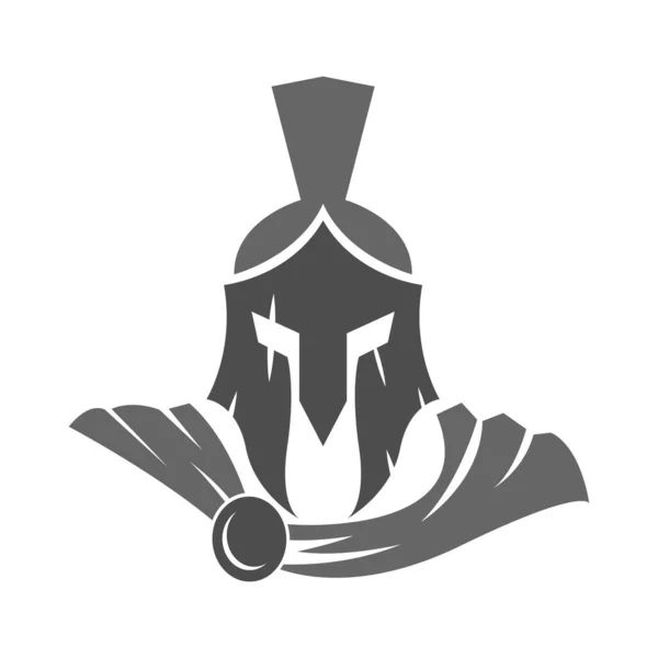 Иллюстрация Логотипа Гладиатора — стоковый вектор
