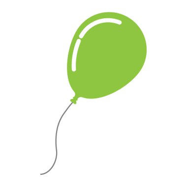 Balon simgesi tasarımı illüstrasyonu