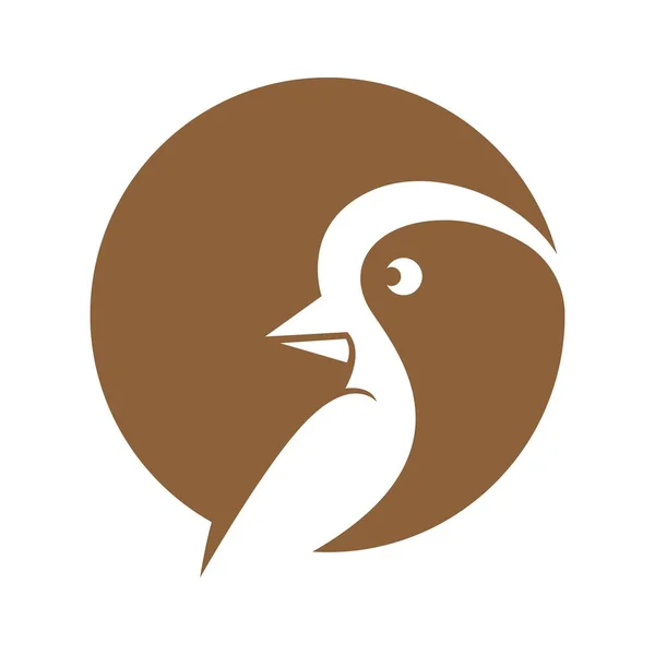 Finch Simgesi Logo Tasarımı Çizimi Vektör Grafikler