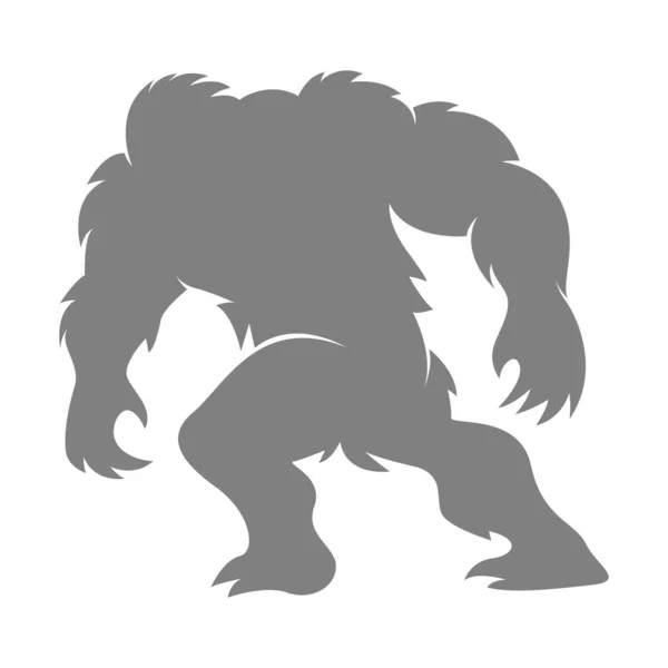 Monster Yeti标志图标设计说明 — 图库矢量图片