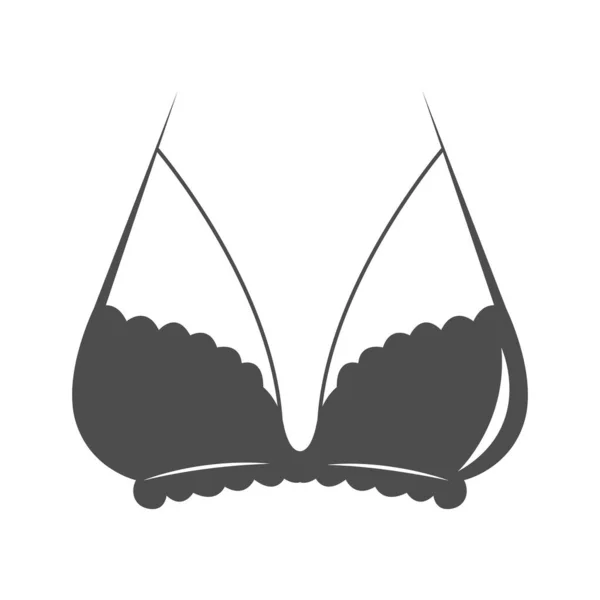 Desenho Logotipo Ícone Sutiã Ilustração —  Vetores de Stock