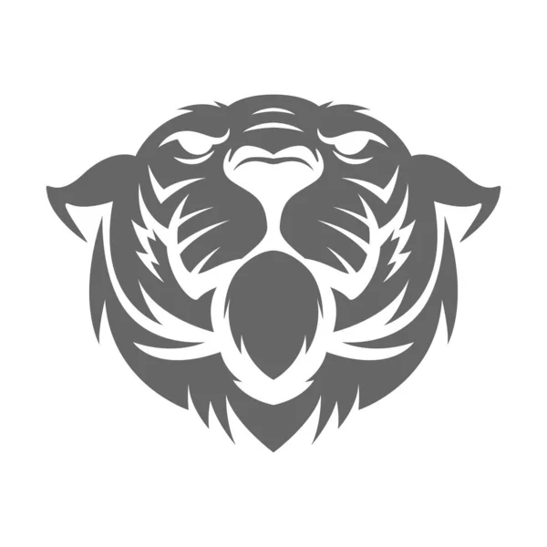 Ілюстрація Дизайну Логотипу Тигра — стоковий вектор