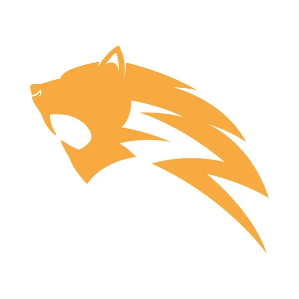 Ілюстрація Дизайну Логотипу Тигра — стоковий вектор