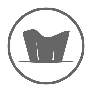 Doku simgesi şablon tasarımı illüstrasyonu