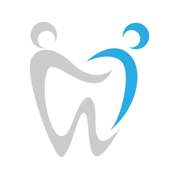 Дизайн Логотипа Стоматологической Клиники — стоковый вектор