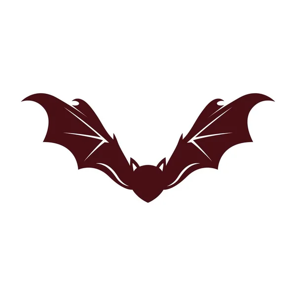 Bats Animal Logo Icon Design Illustration — Stock Vector