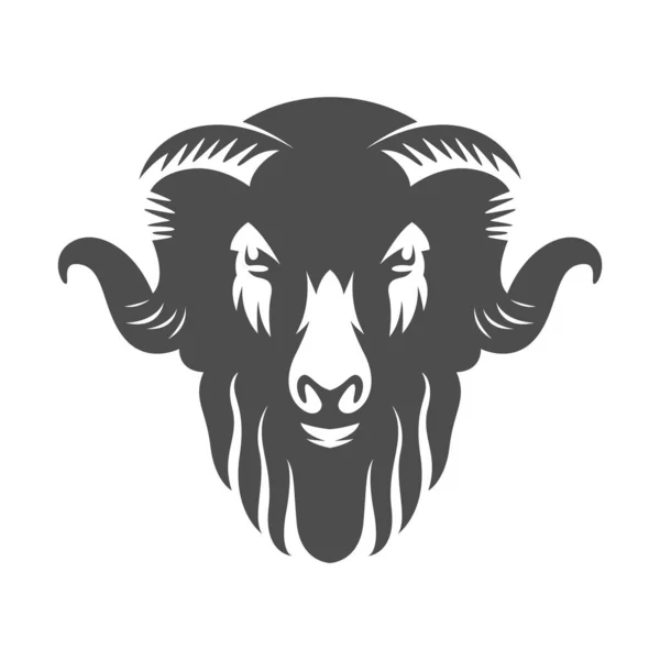 Sheep Logo Icon Design Illustration — Stock Vector