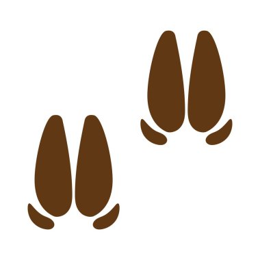 Yaban domuzu simgesi logo tasarımı illüstrasyonu