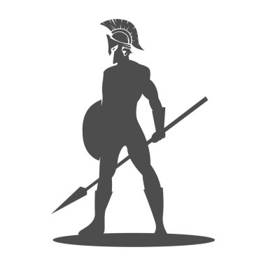 Gladyatör, Sparta logo tasarımı çizimi