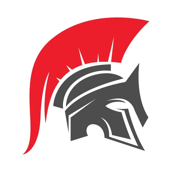 Μονομάχος Spartan Λογότυπο Εικονογράφηση Σχεδιασμού Διανυσματικά Γραφικά
