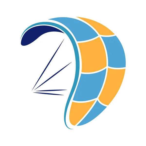 Ilustración Diseño Icono Cometa Logo — Vector de stock