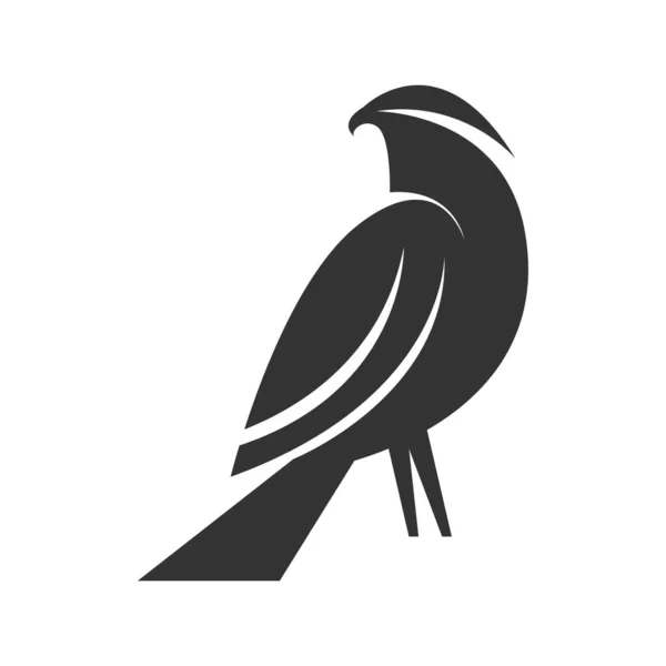 Ilustración Del Diseño Del Icono Del Logo Del Águila — Vector de stock