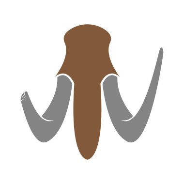 Mamut logo tasarımı illüstrasyonu