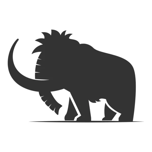 Mamut Logo Tasarımı Illüstrasyonu Stok Illüstrasyon