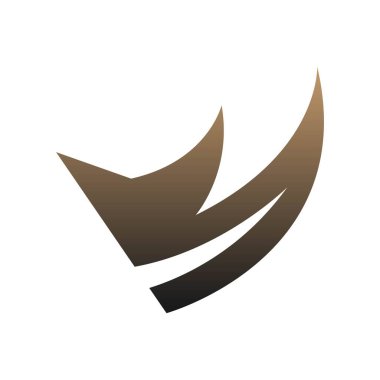 Gergedan logo tasarımı illüstrasyonu