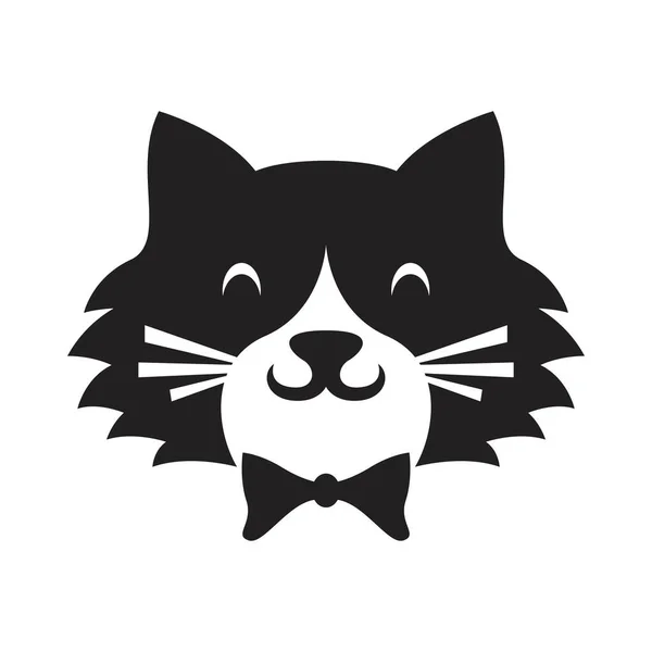 Cat Logo Icon Design Illustration — Stock Vector