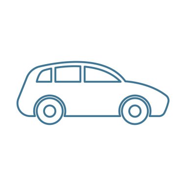 Toplu taşıma simgesi tasarım şablonu