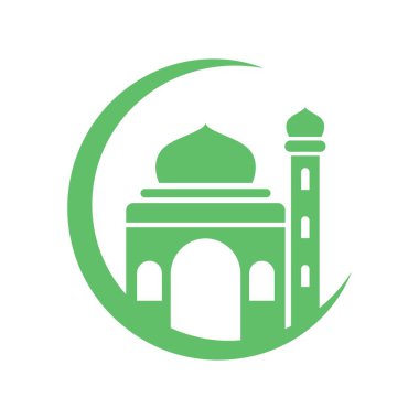 Cami simgesi tasarım şablonu çizimi