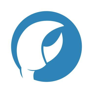 Istakoz simgesi tasarım şablonu çizimi