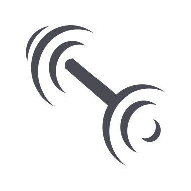 Fitness ve egzersiz logosu tasarım şablonu